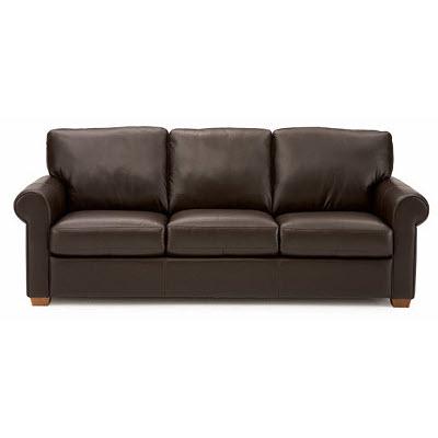 Palliser Magnum Stationary Fabric Sofa 77326-01-TULSAII-DARK-BROWN IMAGE 1