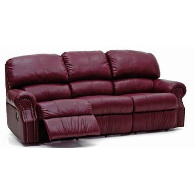 Palliser Charleston Reclining Leather Sofa 41104-51-CARNIVAL-CLARET IMAGE 1