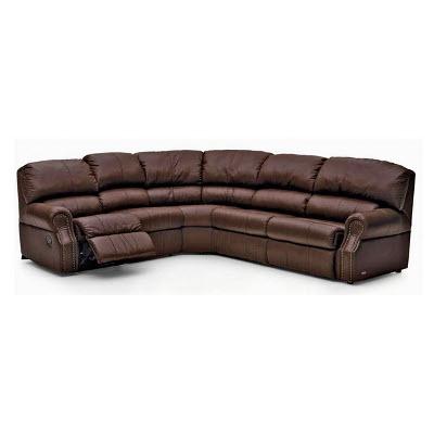 Palliser Charleston Power Reclining Leather Sectional 41104-67/41104-10/41104-09/41104-10/41104-66-CLASSIC-MOCHA IMAGE 1