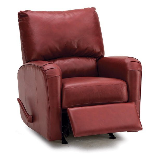 Palliser Colt Leather Recliner 42005-32-BRONCO-CERISE IMAGE 1