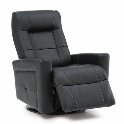 Palliser Chesapeake II Power Swivel Glider Leather Recliner 43212-38-BROADWAY-ONYX IMAGE 1