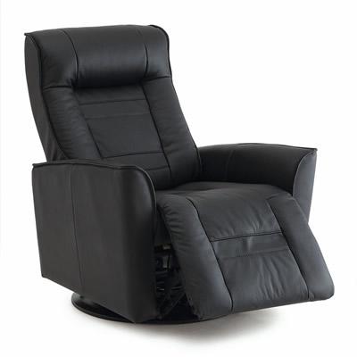 Palliser Glacier Bay II Power Glider Leather Recliner 43213-38-BROADWAY-ONYX IMAGE 1