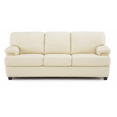 Palliser Morehouse Stationary Leather Sofa 77506-01-BROADWAY-BONE IMAGE 1