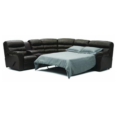 Palliser Durant Leather Sleeper Sectional 41098-47/41098-A2/41098-30/41098-09/41098-27-BROADWAY-TOFFEE IMAGE 1