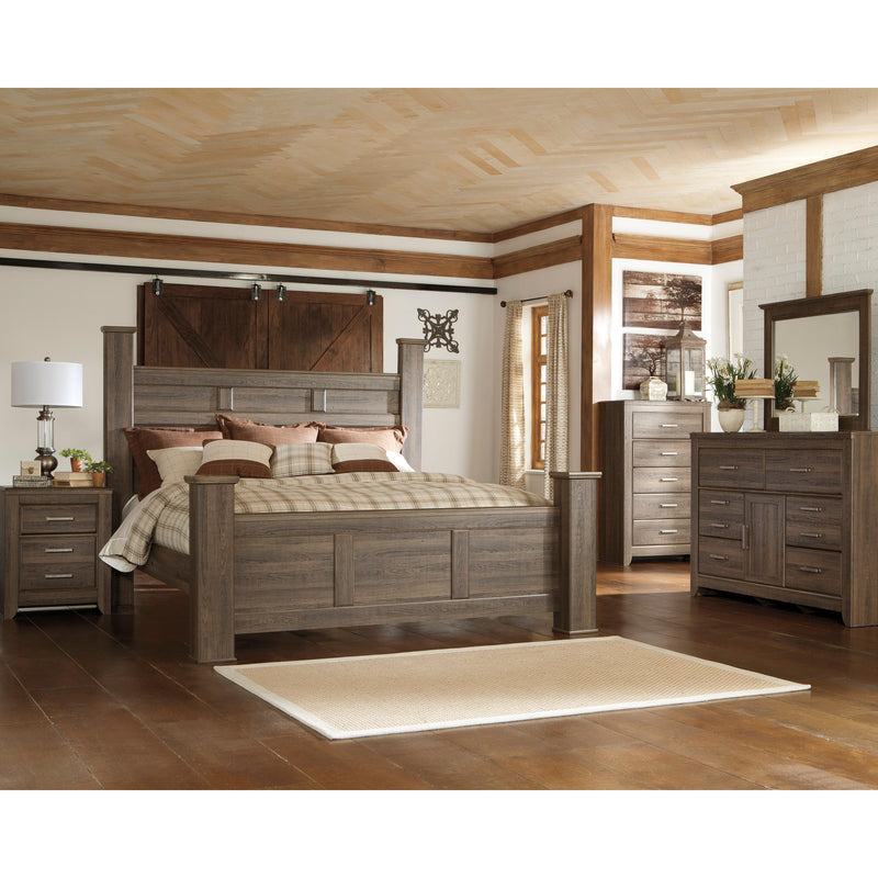 Signature Design by Ashley Juararo B251 6 pc King Poster Bedroom Set IMAGE 1