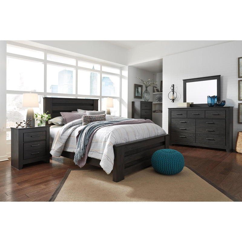 Signature Design by Ashley Brinxton B249B21 7 pc Queen Panel Bedroom Set IMAGE 2