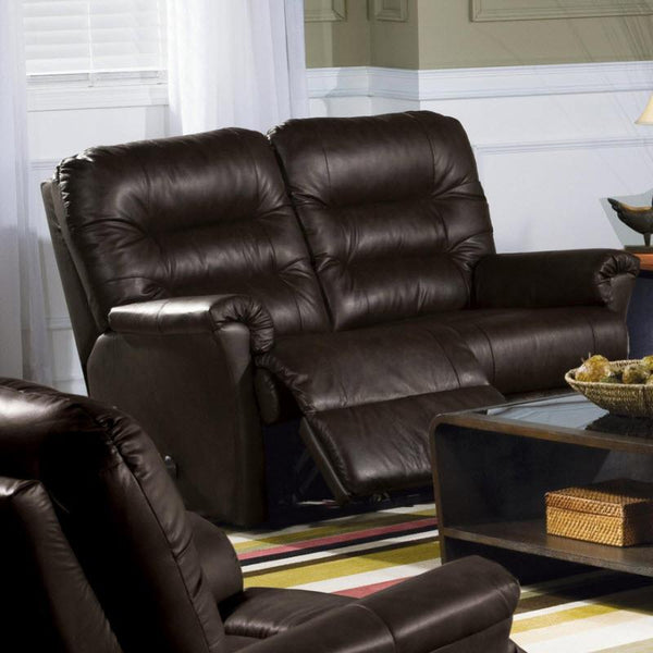 Palliser Fiesta Manual Reclining Leather Loveseat Fiesta 41039-53 IMAGE 1