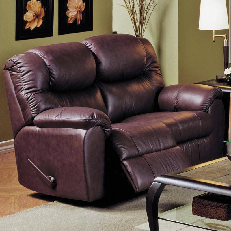 Palliser Regent Manual Reclining Leather Loveseat 41094-53 IMAGE 1