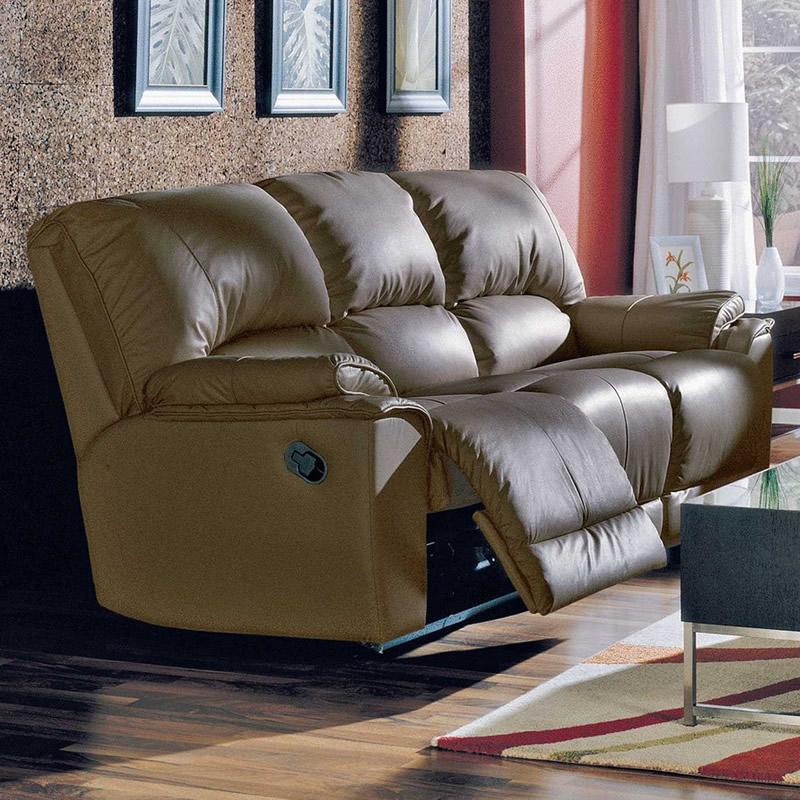 Palliser Dallin Power Reclining Leather Sofa 41180-61-CARNIVAL-BAMBOO IMAGE 1