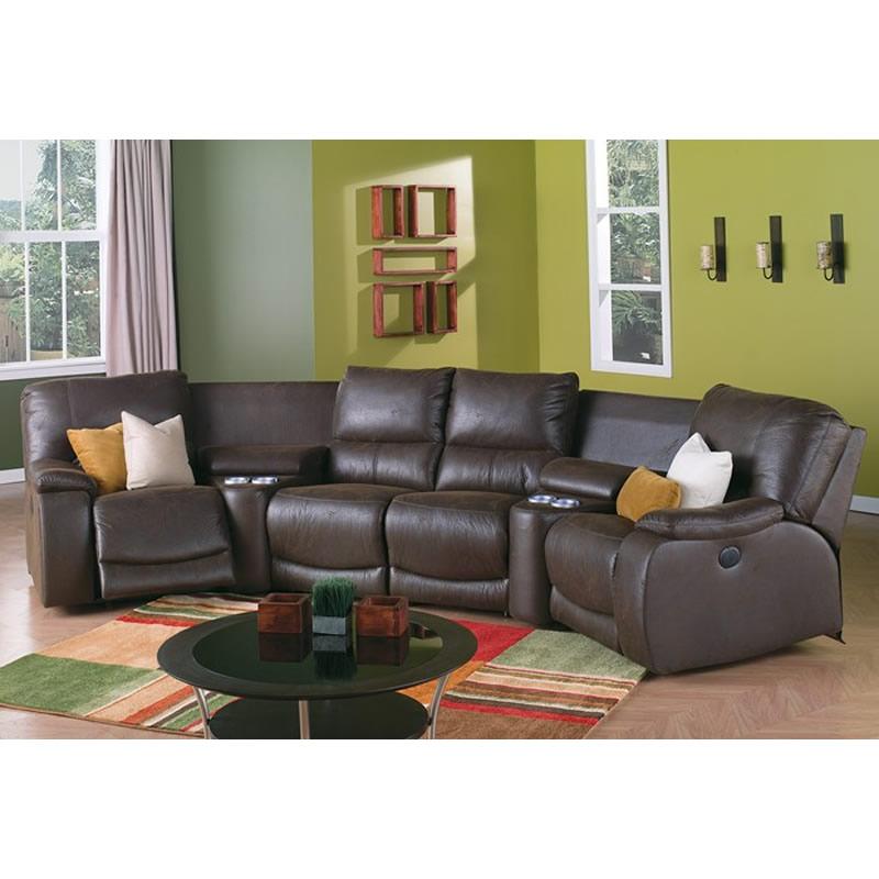 Palliser Norwood Reclining Fabric Sectional 41031-47/41031-W2/41031-30/41031-09/41031-30/41031-46-PALACE-SABLE IMAGE 2