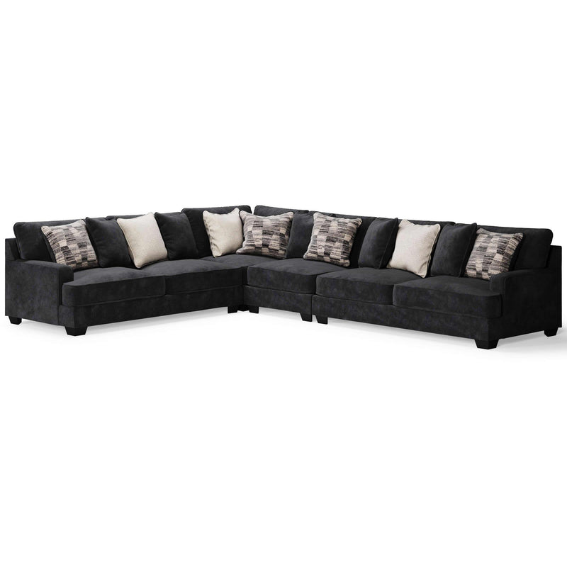 Signature Design by Ashley Lavernett 59603U1 5 pc Living Room Set IMAGE 3