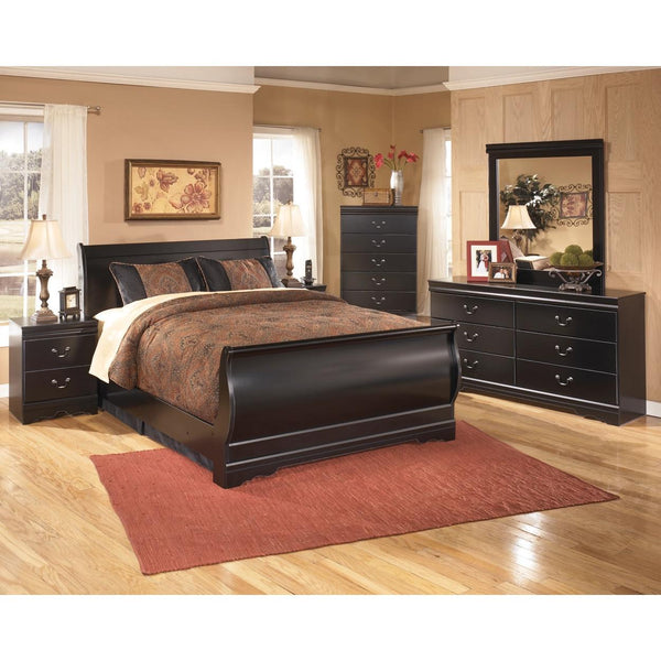 Signature Design by Ashley Huey Vineyard B128 8 pc Full Sleigh Bedroom Set IMAGE 1