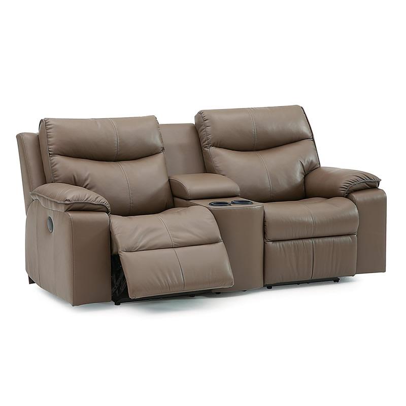 Palliser Providence Reclining Leather Loveseat 41034-68 IMAGE 1