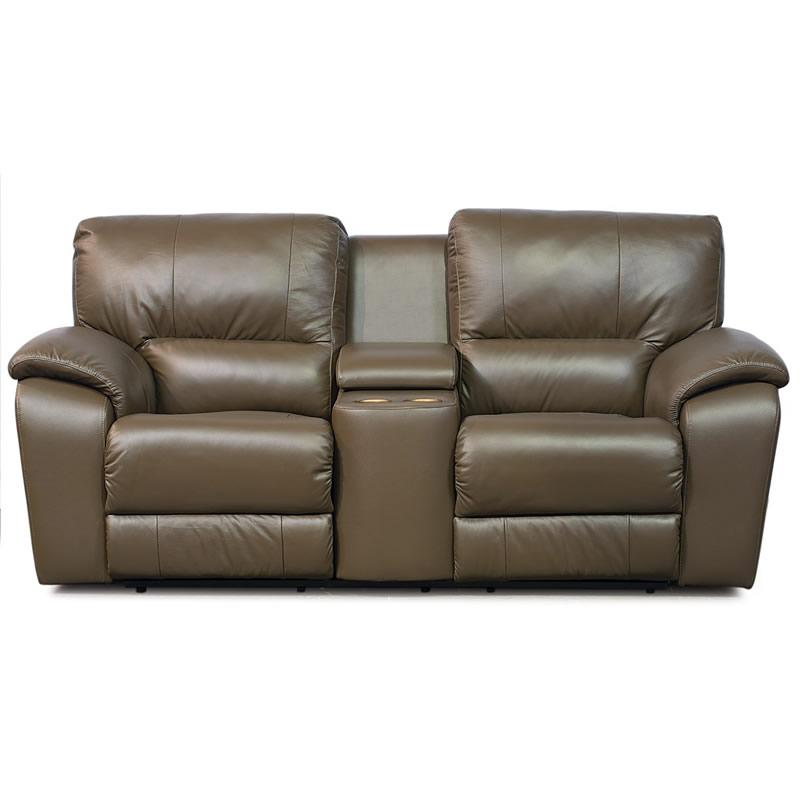 Palliser Shields Reclining Leather Loveseat 41077-58 IMAGE 1