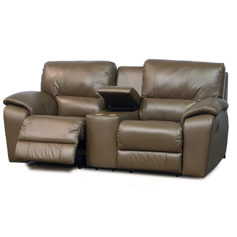 Palliser Shields Reclining Leather Loveseat 41077-58 IMAGE 3