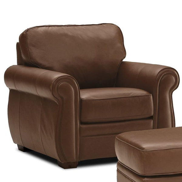 Palliser Viceroy Stationary Leather Chair 77492-95 IMAGE 1