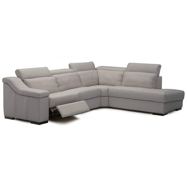 Palliser Kit II Reclining Fabric 4 pc Sectional Kit II 40642 4 pc Sectional (Grey) IMAGE 1