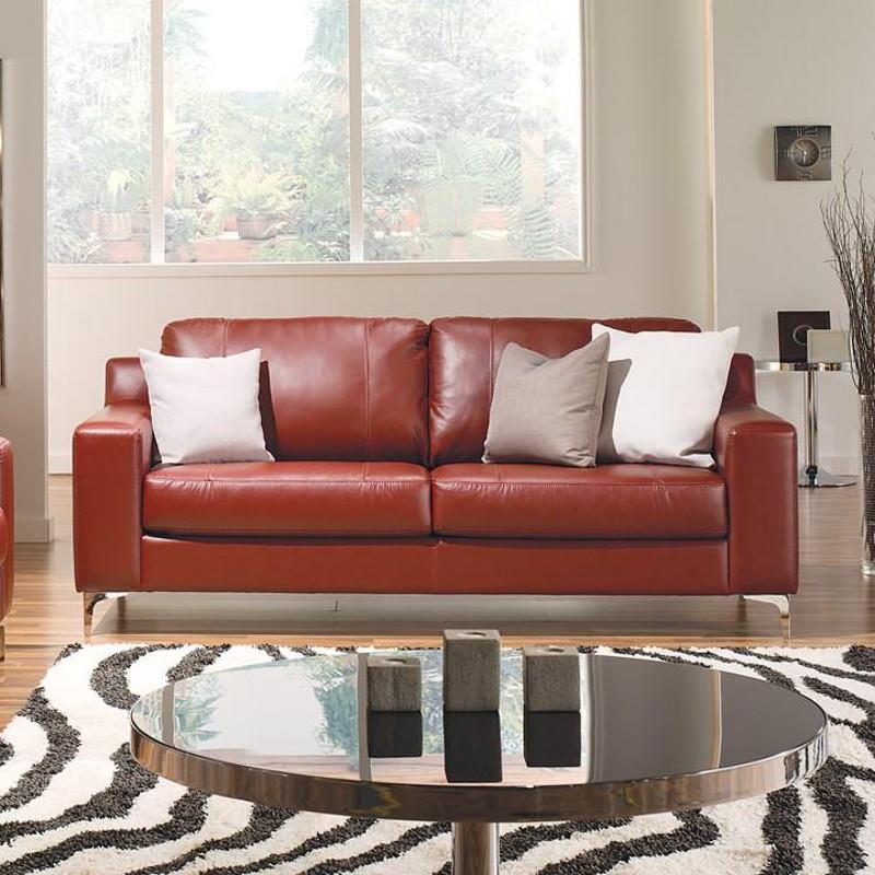 Palliser Sonora Stationary Leather Sofa 77609-01 IMAGE 2