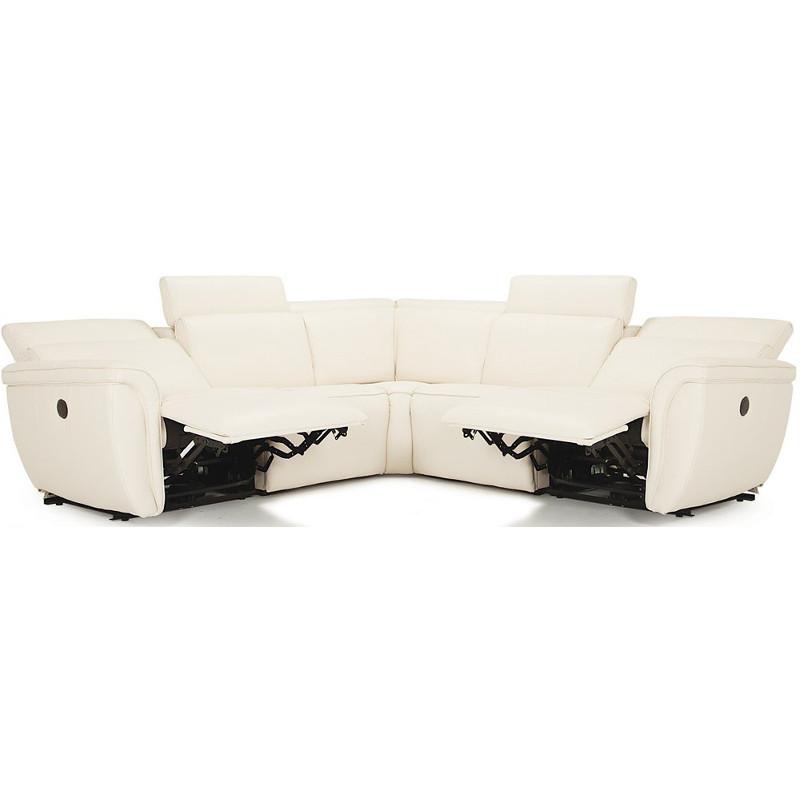 Palliser Shorecrest Power Reclining Leather 5 pc Sectional 41639-7P/41639-70/41639-19/41639-70/41639-6P-VENICE-BISQUIT IMAGE 2