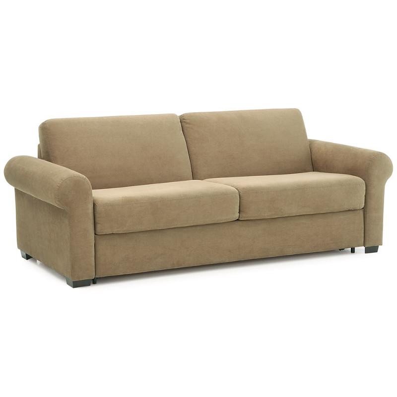 Palliser Roommate Fabric Queen Sofabed 45512-2Q-ECHOSUEDE-CAPPUCCINO IMAGE 2