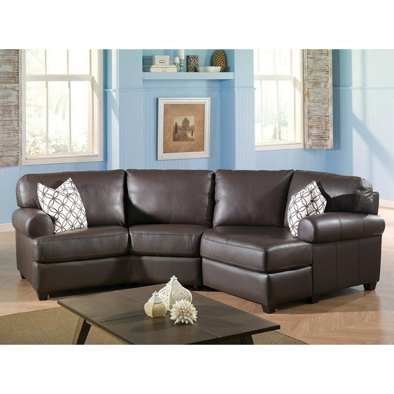 Palliser Bakersfield Leather 2 pc Sectional 77505-97/77505-76 IMAGE 2