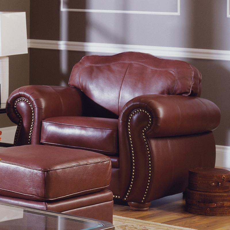 Palliser Troon Stationary Leather Chair 77299-02 IMAGE 1