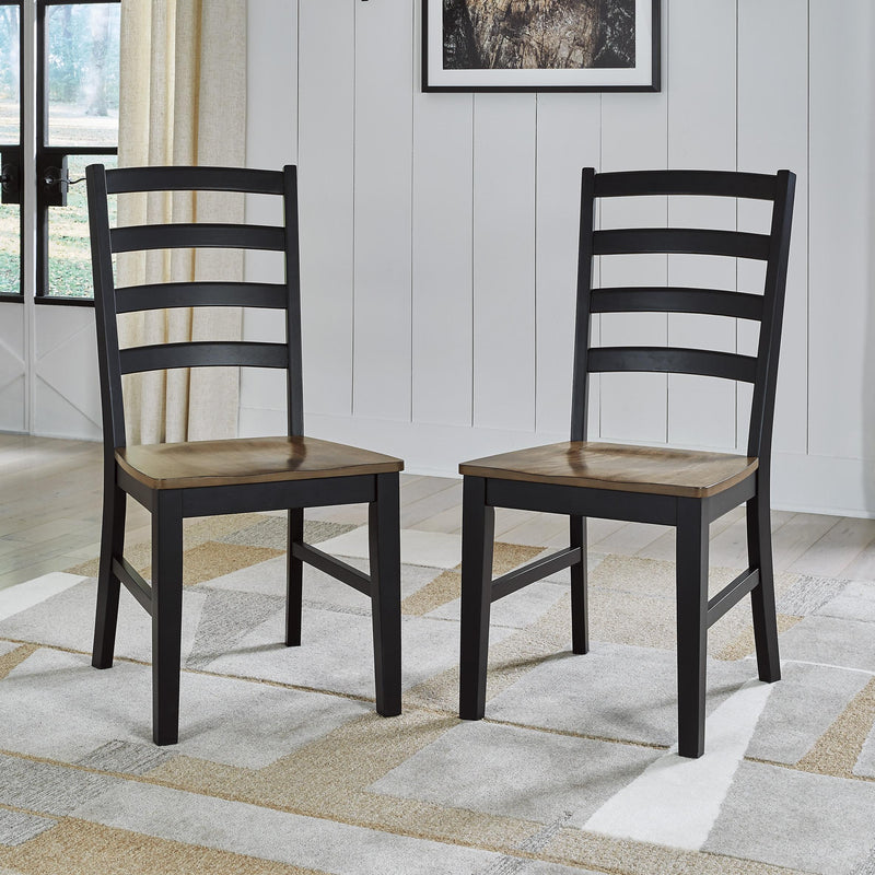 Signature Design by Ashley Wildenauer D634D2 6 pc Dining Set IMAGE 3