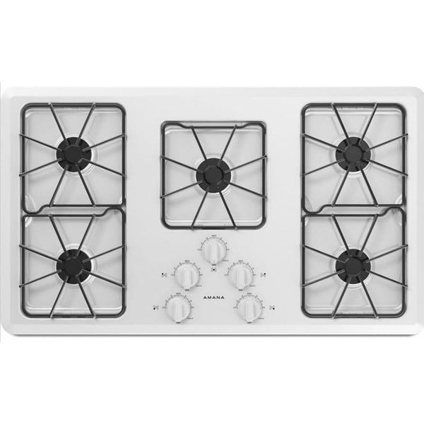 Amana 36-inch Gas Rangetop AGC6356KFW IMAGE 1