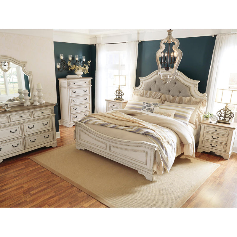 Signature Design by Ashley Realyn B743B49 7 pc Queen Panel Bedroom Set IMAGE 2