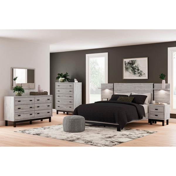 Signature Design by Ashley Vessalli B1036 6 pc Queen Panel Bedroom Set IMAGE 1