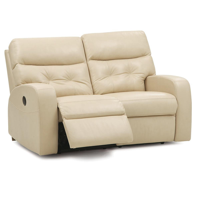 Palliser Southgate Power Reclining Leather Loveseat 41123-63-CARNIVAL-BAMBOO IMAGE 1