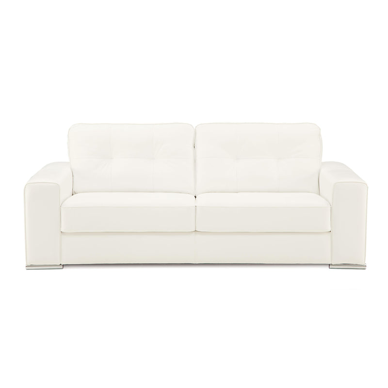 Palliser Pachuca Stationary Leather Sofa 77615-01-TULSAII-CHALK IMAGE 1