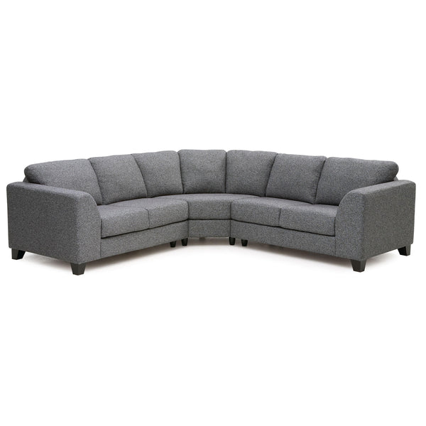 Palliser Fabric 3 pc Sectional 70494-07/70494-08/70494-09-MILA-GREY IMAGE 1