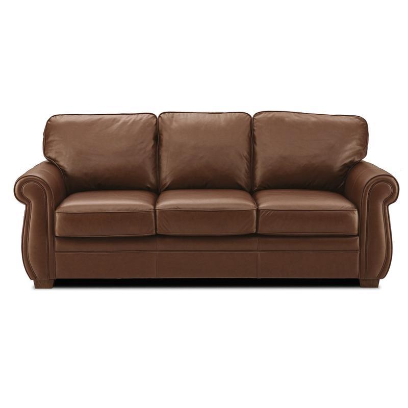 Palliser Viceroy Stationary Leather Sofa 77492-01 IMAGE 1