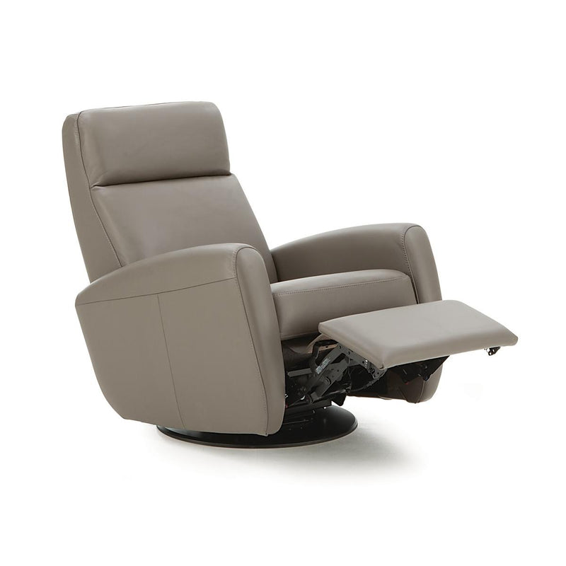 Palliser Buena Vista II Power Swivel, Glider, Rocker Leather Recliner 42217-38-VENICE-COAL IMAGE 3