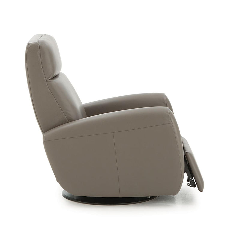 Palliser Buena Vista II Power Swivel, Glider, Rocker Leather Recliner 42217-38-VENICE-COAL IMAGE 5