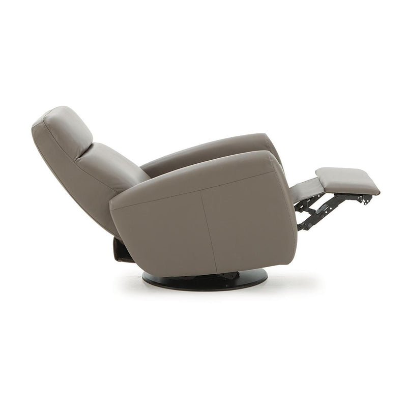 Palliser Buena Vista II Power Swivel, Glider, Rocker Leather Recliner 42217-38-VENICE-COAL IMAGE 6