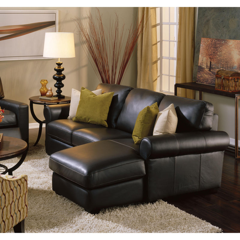 Palliser Magnum Leather 2 pc Sectional 77326-07/77326-15-VENICE-CHOCOLATE IMAGE 2