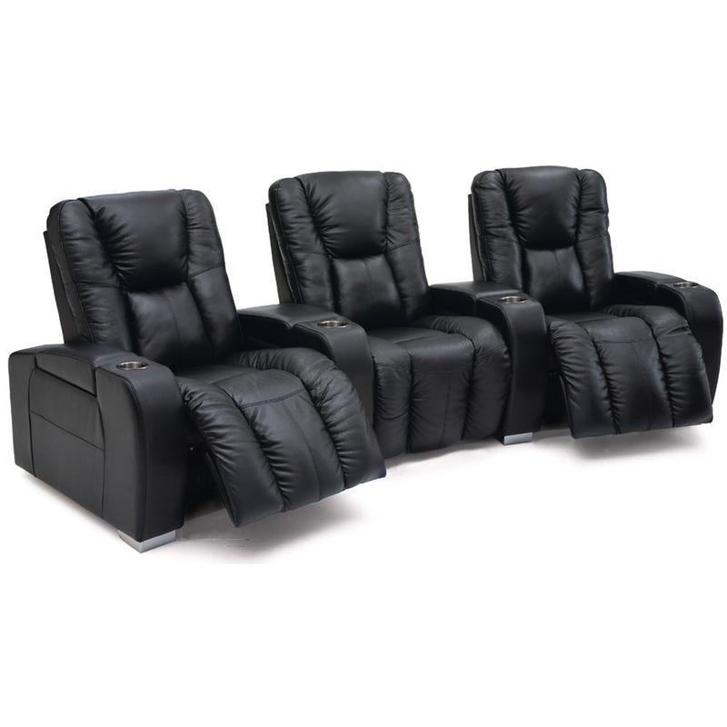 Palliser Power Reclining Leather Sectional 41402-5E/41402-6E/41402-8E-BROADWAY-ONYX IMAGE 2