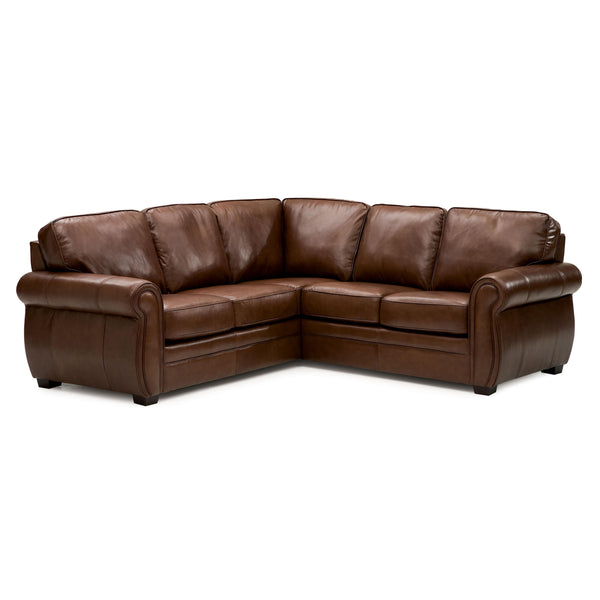 Palliser Viceroy Leather 2 pc Sectional 77492-07/77492-40-BROADWAYBONDED IMAGE 1