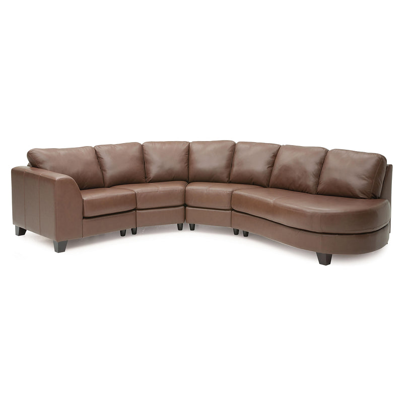 Palliser Juno Leather Sectional 77494-19/77494-85/77494-88-CLASSIC-MOCHA IMAGE 1