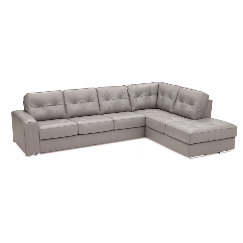 Palliser Pachuca Leather 2 pc Sectional 77615-12/77615-35-TULSAII-STORM IMAGE 1