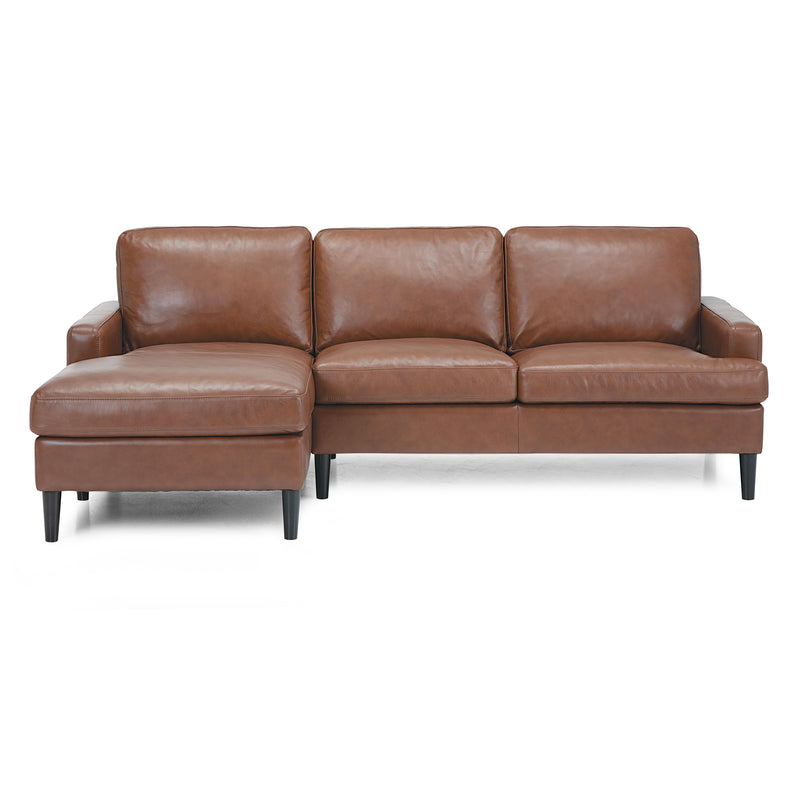 Palliser Remington Leather 2 pc Sectional 77638-08/77638-16-CARNIVAL-PENNY IMAGE 1