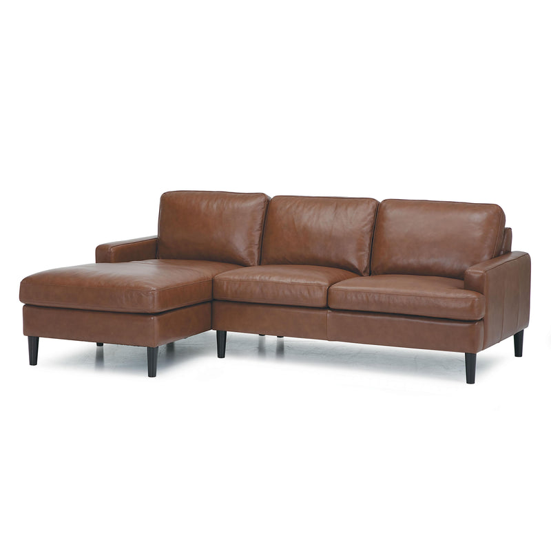 Palliser Remington Leather 2 pc Sectional 77638-08/77638-16-CARNIVAL-PENNY IMAGE 2