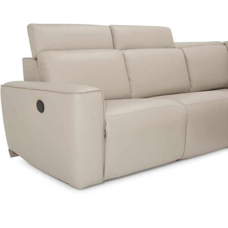 Palliser Power Reclining Leather Sectional 41638-19/41638-70/41638-70/41638-7P/41638-56-COLORADO-MIST IMAGE 3