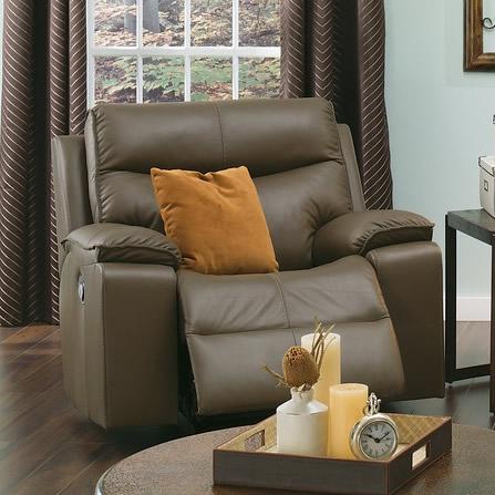 Palliser Leather Recliner 41034-35-TULSAII-UMBER IMAGE 1