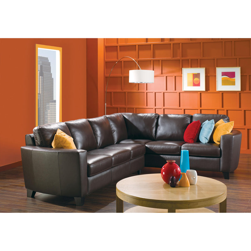 Palliser Leather Sectional 77328-12/77328-40 IMAGE 2