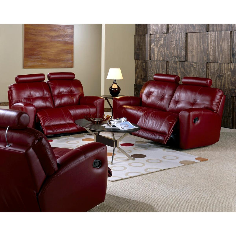 Palliser Galore Manual Reclining Leather Loveseat 41017-53 IMAGE 2