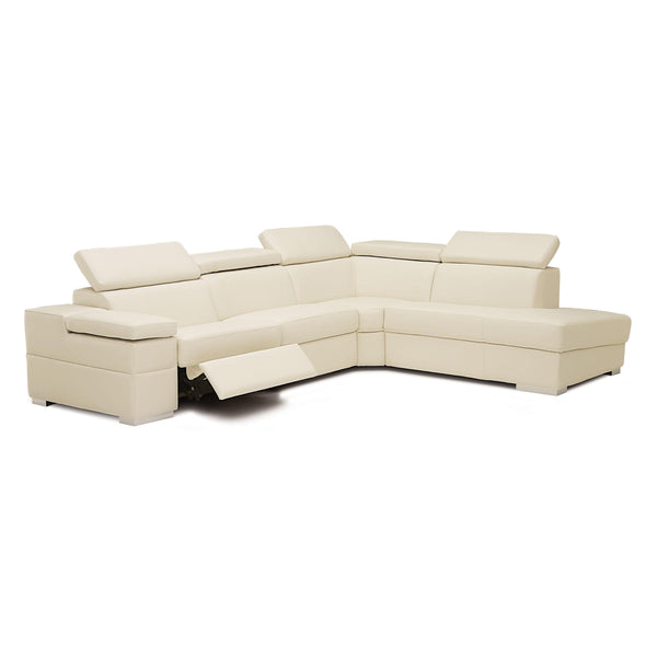 Palliser Morino Power Reclining Leather 4 pc Sectional 40625-7P/40625-9H/40625-17/40625-2P-BROADWAY-ALABASTER IMAGE 1