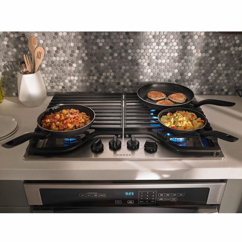 Amana 30-inch Gas Rangetop AGC6540KFS IMAGE 3